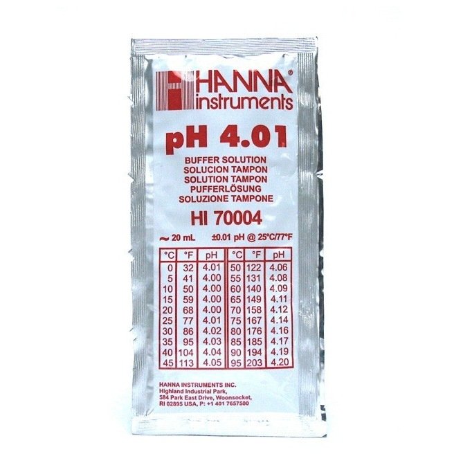 HANNA Solution d'étalonnage pH4