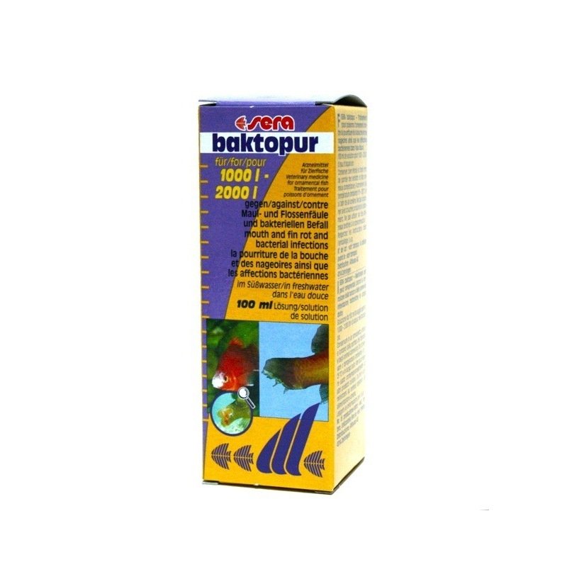Traitement de l’eau des aquariums - Sera Baktopur