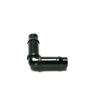 Coude angle droit noir Coude angle droit noir