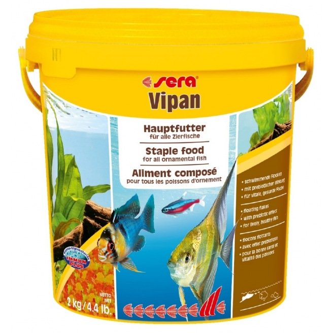 SERA - Vipagran Nature - 80g - Aliment composé pour poissons d