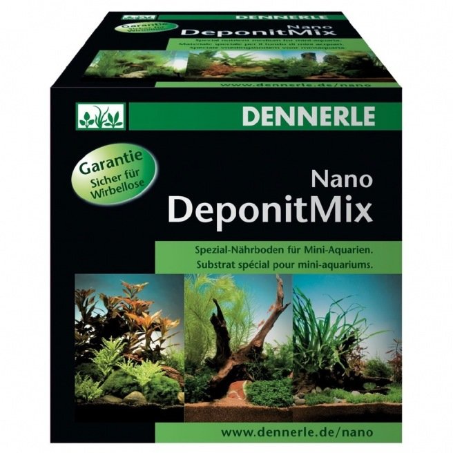 Terreau nutritif pour aquarium avec plantes : Dennerle Deponit Mix