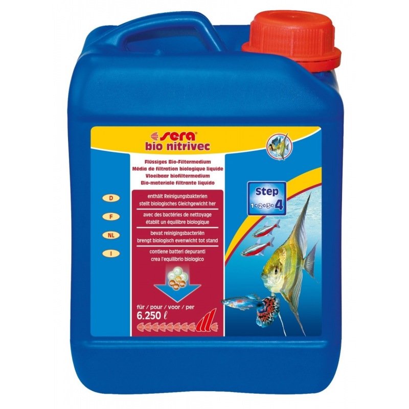 Bactéries de filtration pour votre cuve à poissons : Sera Bio Nitrivec