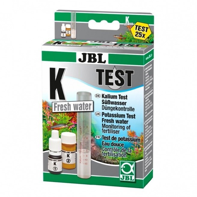 Test en gouttes & recharge potassium - JBL Kalium