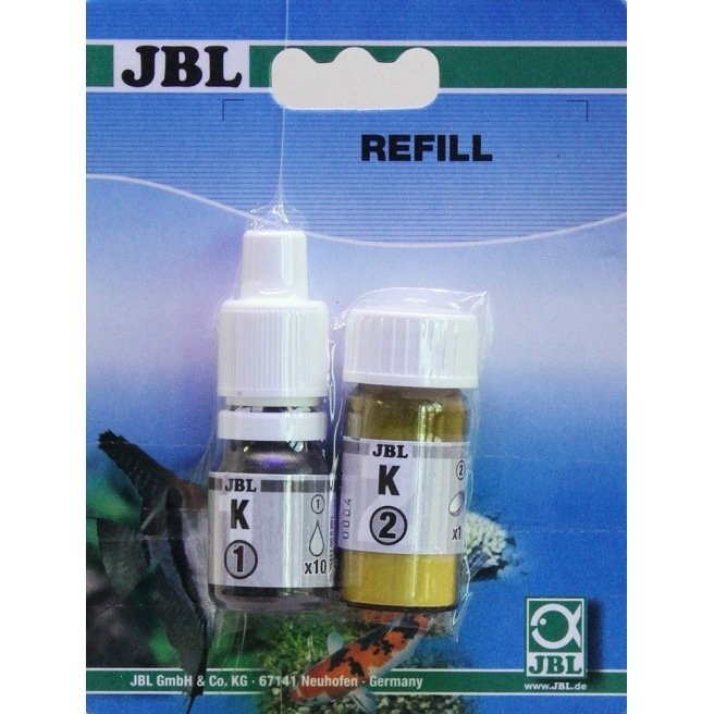 Test en gouttes & recharge potassium - JBL Kalium