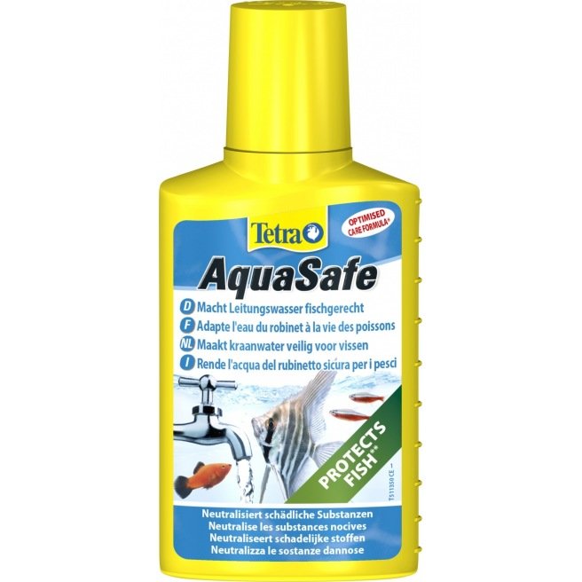 Tetra AquaSafe conditionneur d'eau pour aquarium d'eau douce