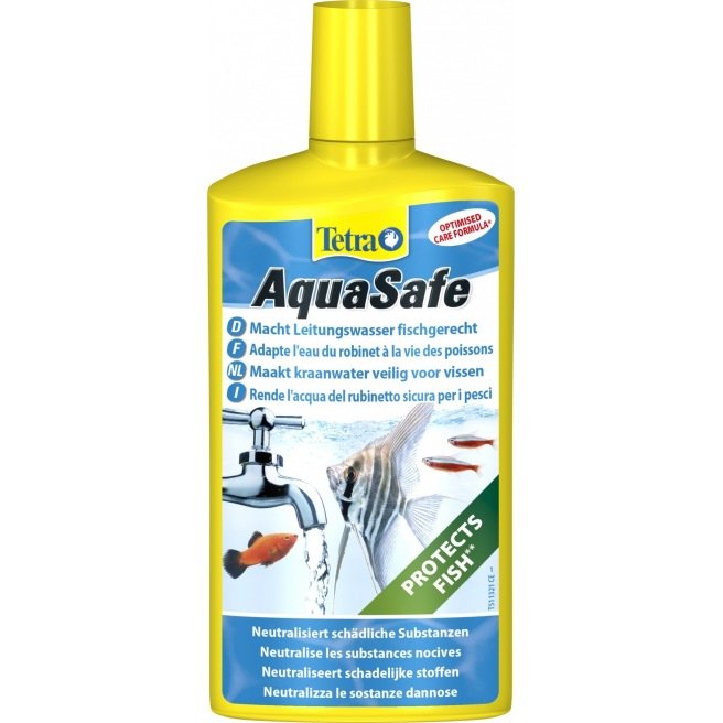 Tetra AquaSafe conditionneur d'eau pour aquarium d'eau douce