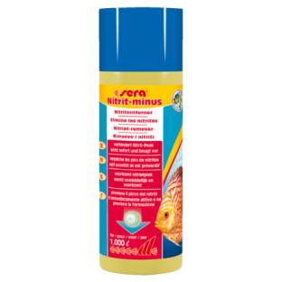 Sera Nitrit Minus - Diminue instantanément les nitrites Sera Nitrit Minus - Diminue instantanément les nitrites