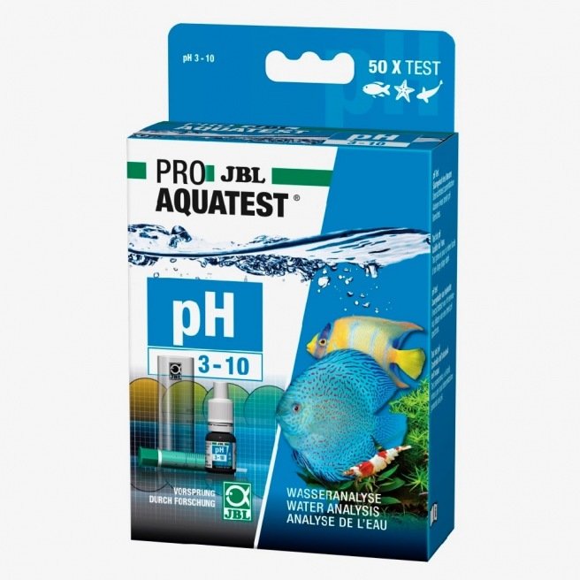 Test en gouttes pour le pH entre 3 et 10 - JBL pH test 3-10