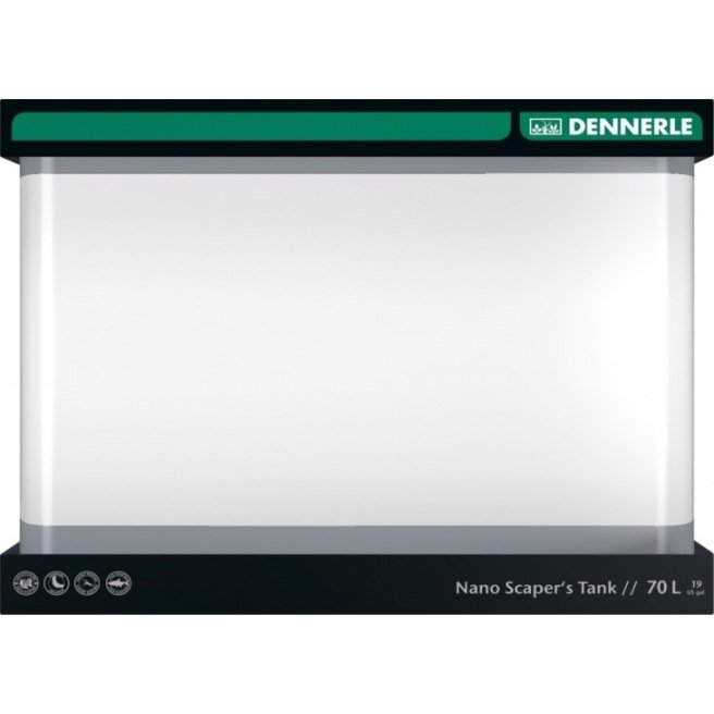 Dennerle Scaper's Tank : 35 -  55  et 70 litres en verre classique ou OptiWhite