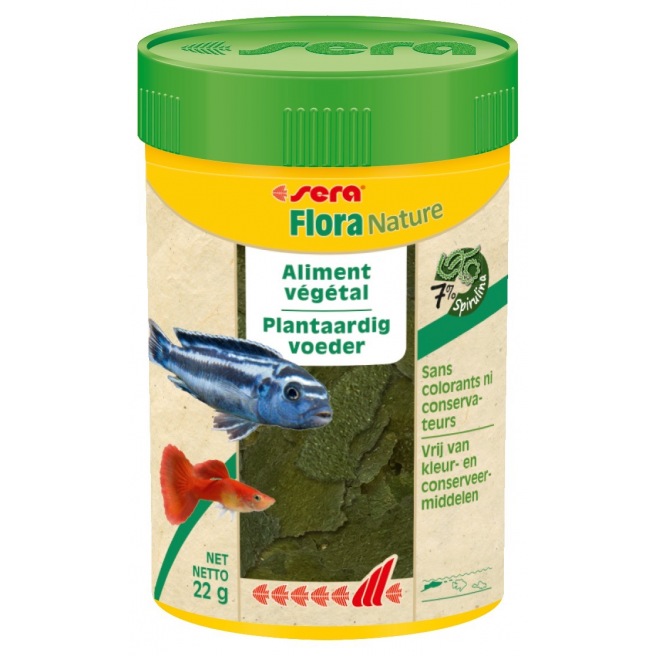 Sera Flora Nature - paillettes vertes pour herbivores