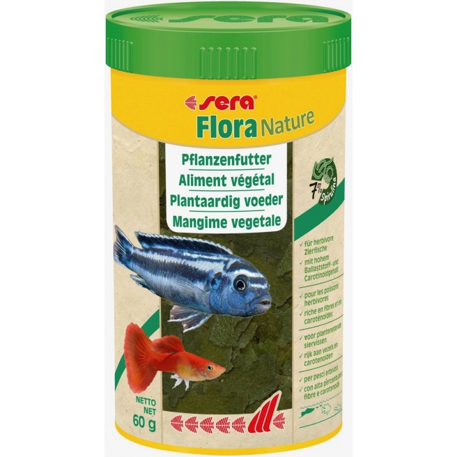 Sera Flora Nature - paillettes vertes pour herbivores