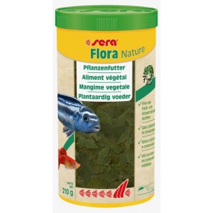 Sera Flora Nature - paillettes vertes pour herbivores Sera Flora Nature - paillettes vertes pour herbivores