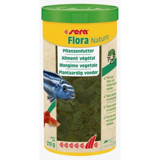 Sera Flora Nature - paillettes vertes pour herbivores