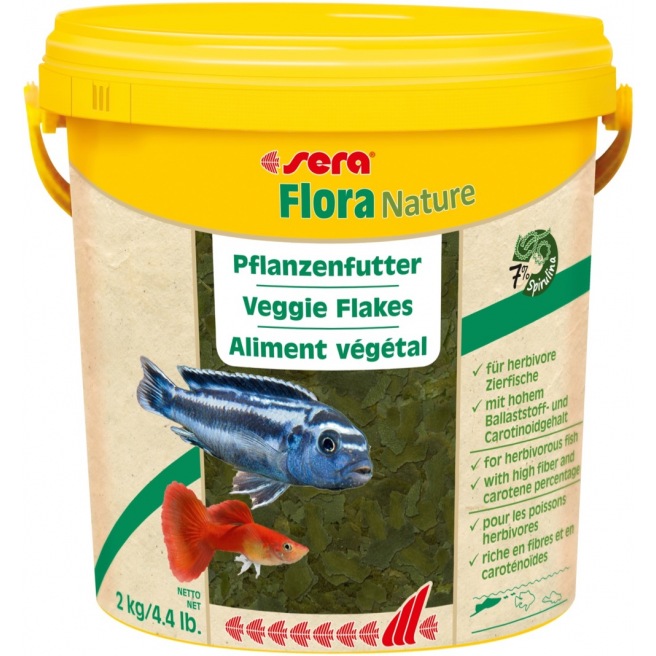 Sera Flora Nature - paillettes vertes pour herbivores