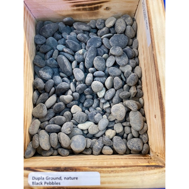 Dupla Ground Nature Black Pebbles 8-16mm