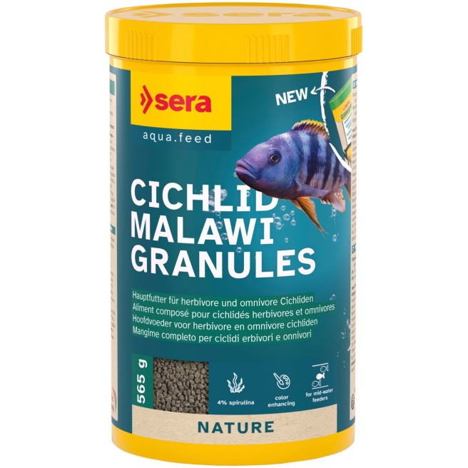 Sera Cichlid malawi Granules (ex Granugreen) Sera Cichlid malawi Granules (ex Granugreen)
