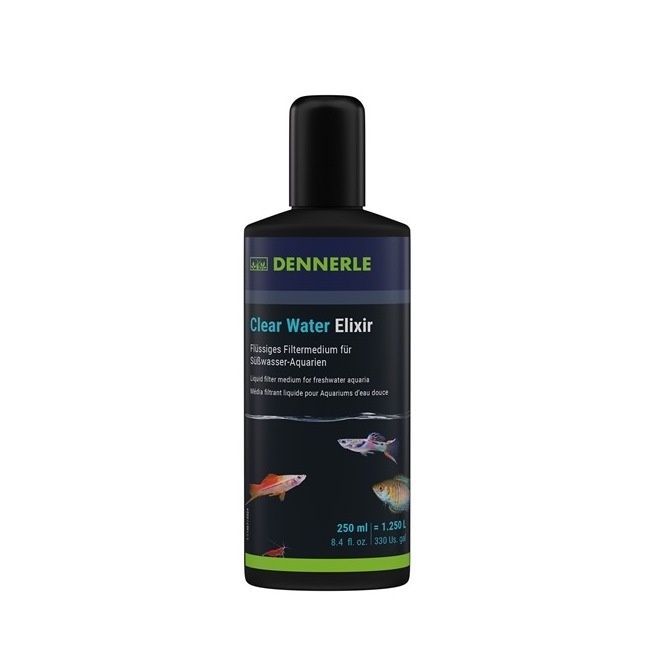 Dennerle Clear Water Elixier - Conditionneur d'eau pour aquarium