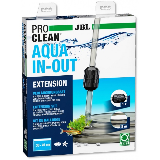 JBL Aqua In Out - Set complet qui permet de vidanger et de remplir l'eau de l'aquarium