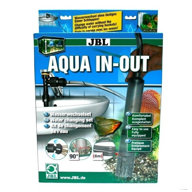 JBL Aqua In Out - Set complet qui permet de vidanger et de remplir l'eau de l'aquarium